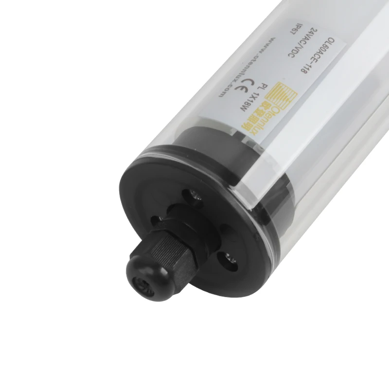 ip67 DC24v Aluminum Body Waterproof high bright LED machine tube light