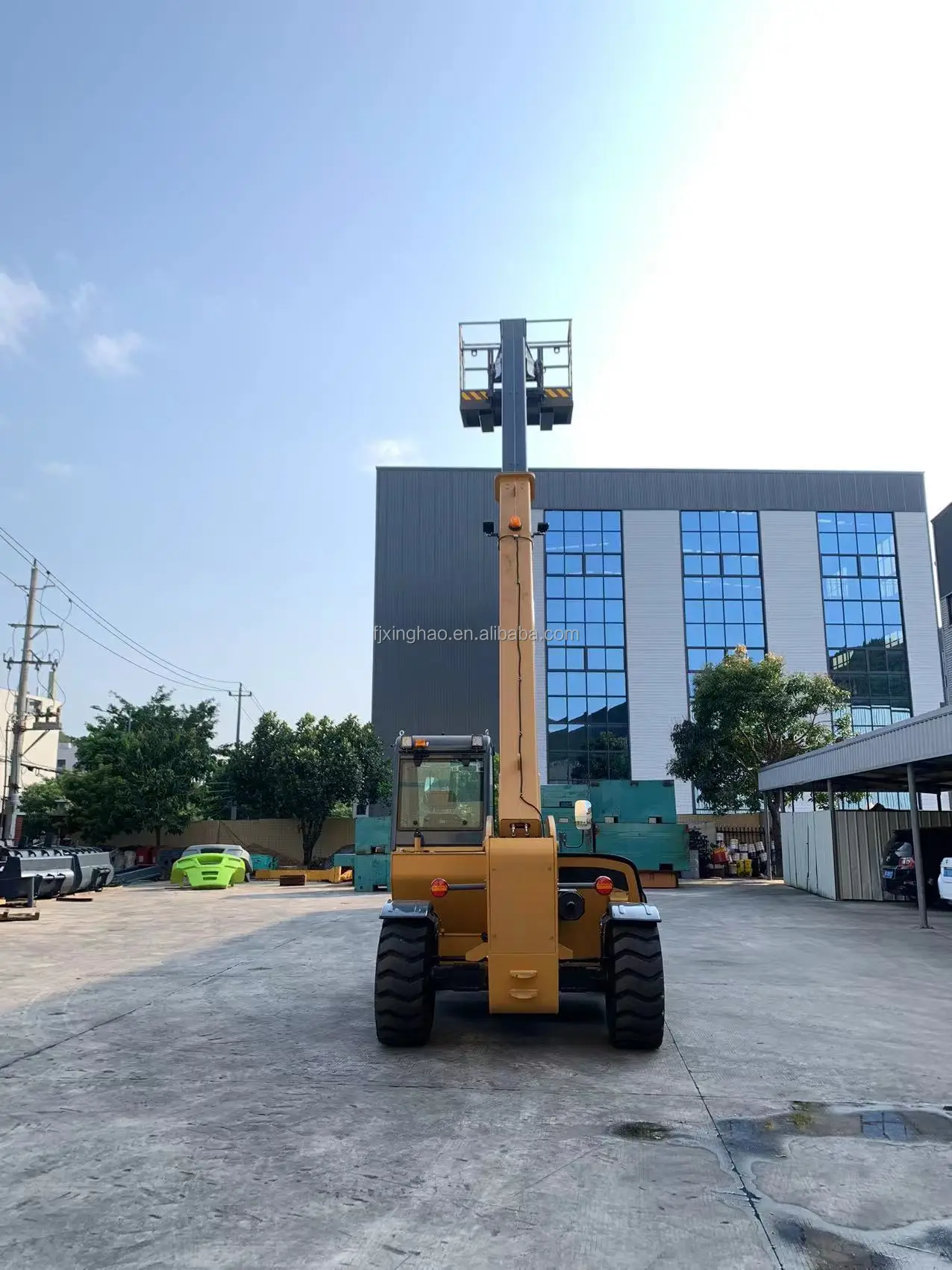 Xinghao Brand New Diesel manitou telescopique Container Telescopic Handler 6800mm Telescopic Handler Construction Machinery