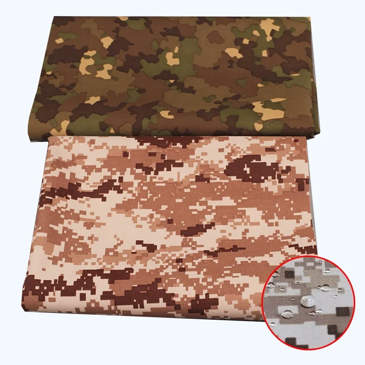 DENTIK 500D Nylon Camouflage Oxford fabric membrane laminated tactical gear material waterproof fabric