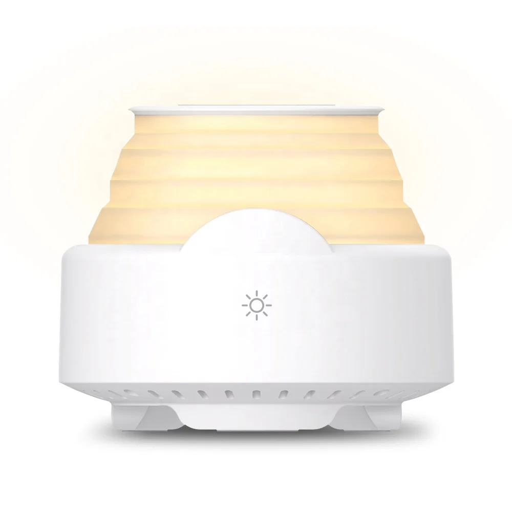 Wireless Charger Mini Speaker for Mobile Phones with Changeable Touch Night Light