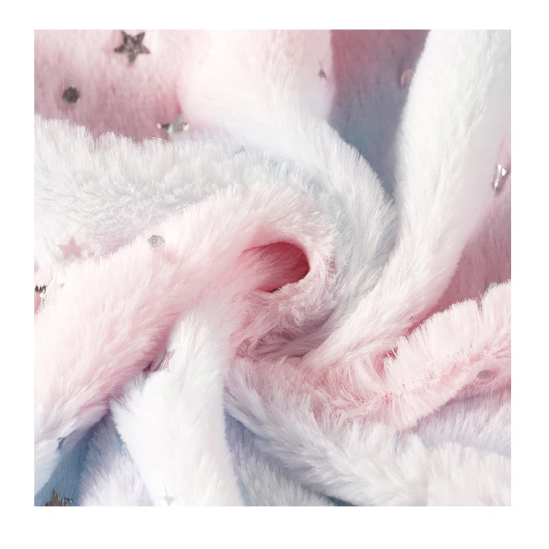 
Fabric Long Pile for Toys/garment/home Textiles Wholesales Comfortable Faux Fur Plush Printed 1.5-1.6M 1000KGS Knitted 400gsm 