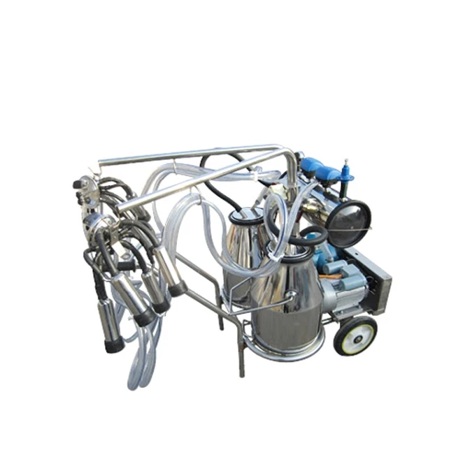 Hot Sale Single Cow Electric Portable Milking Machine Includes Motor and Bucket New Condition 1 Year Warranty