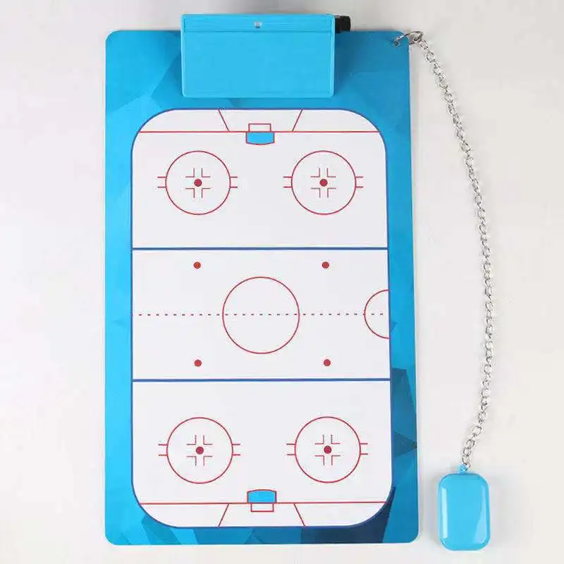 High-quality Tactical Analysis Pocket Hockey Coach Board Magnetic Indoor Field Coaching Hockey Board