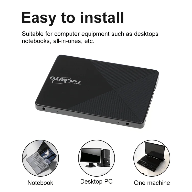 Tecmiyo Hard Drives Sata Ssd 64gb 120gb 240gb 480gb 960gb 128gb 256gb 512gb 1tb Disco Duro Hard Disk For Laptop Desktop