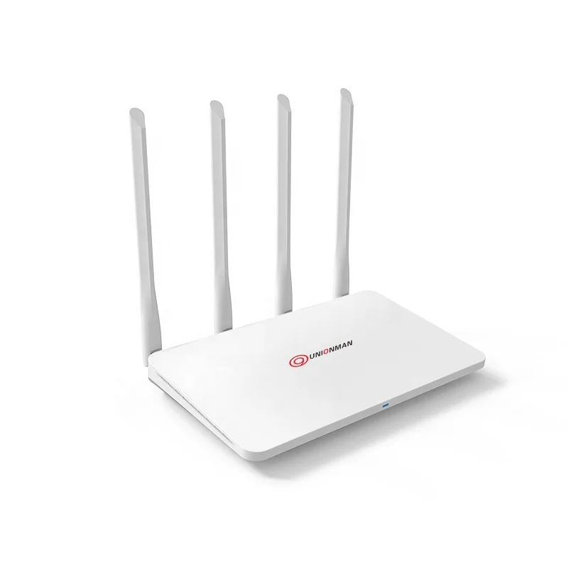 
Unionman OEM ODM AC1200Mbps Dual Band fiber Wireless Router with WiFi5 802.11ac technology. 