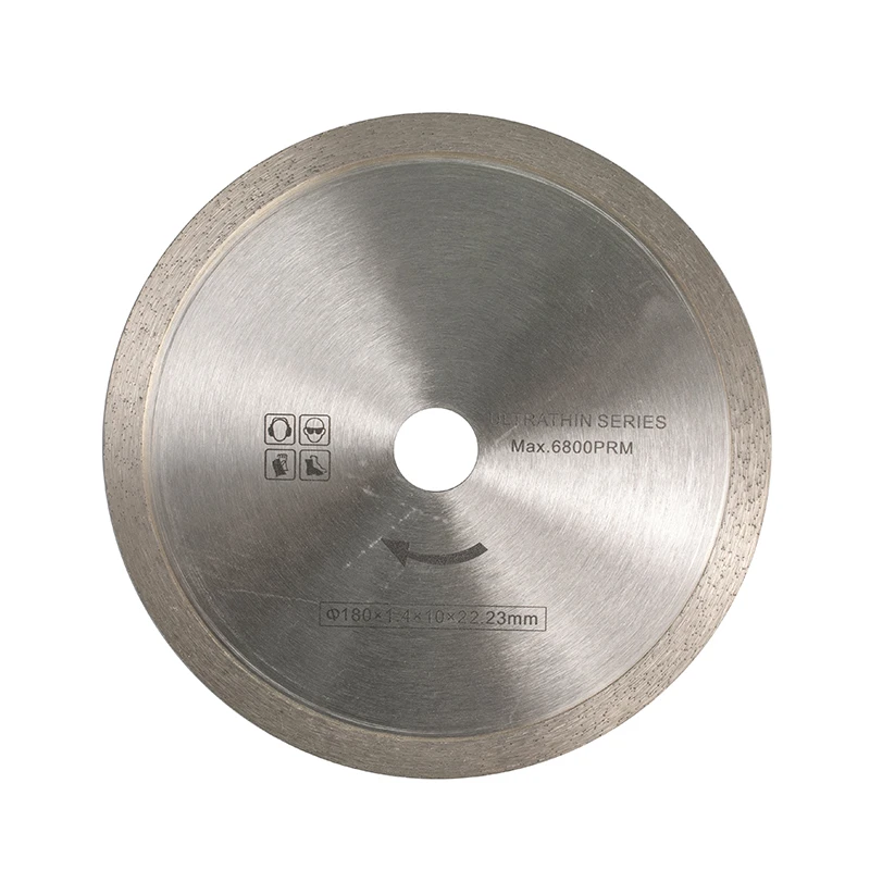 Non Sound Arix Silent Bridge Laser Welded Synthetic Diamond Powder Circular Saw Blade For Marble Gemstone Lapidary Cutting