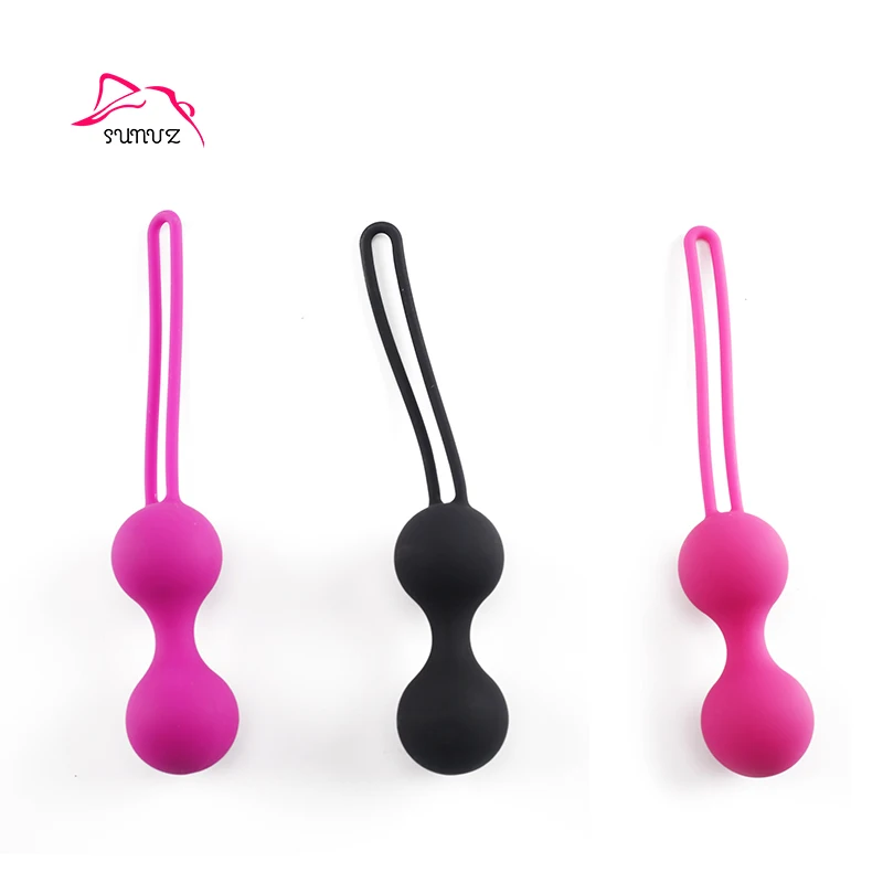 High Quality 3 Color Neutral Packaging Massage Artificial Woman Sex Toys Balls Kegel