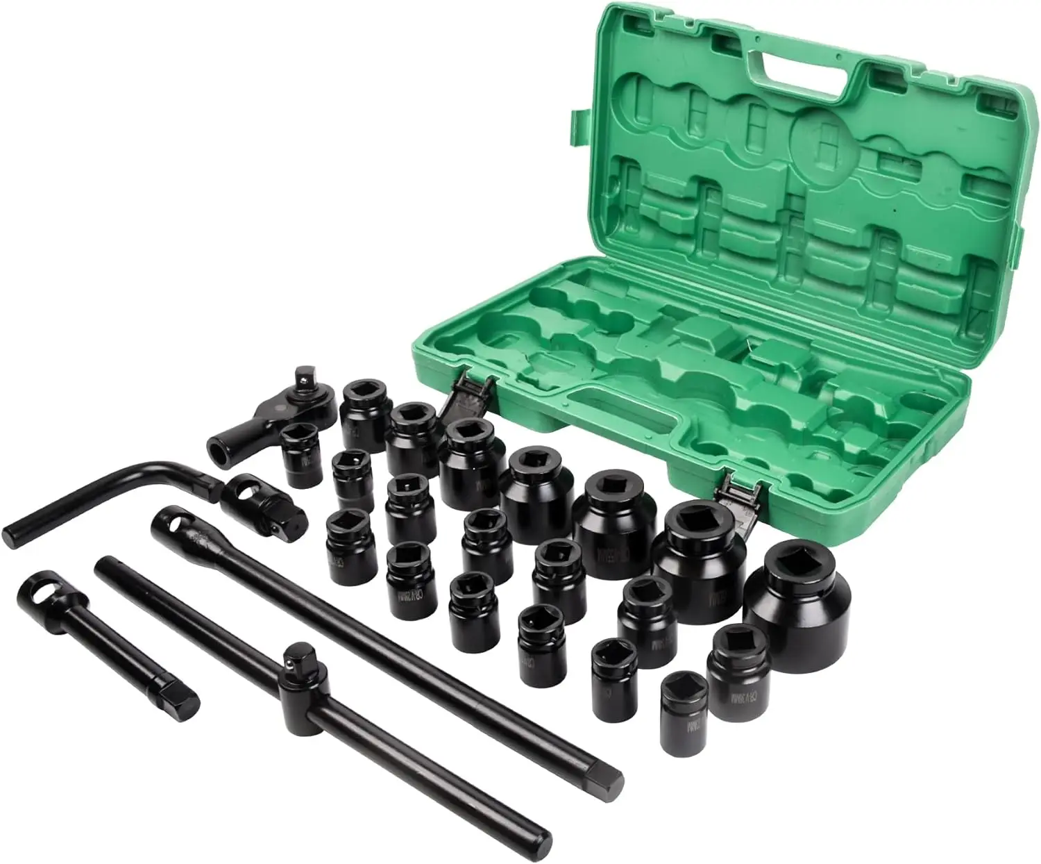 Sunbright 3/4 1 Inch Drive Socket Set Impact  Deep Socket Tool Set 26pcs Ratchet Wrench Set Of Vehicle Tools