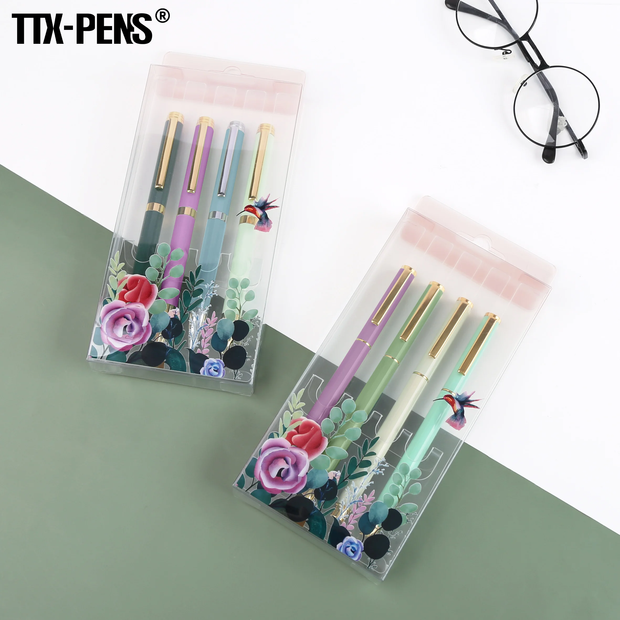 TTX Promotional Metal Pens Custom Logo Luxury Ballpoint Customized Advertising Gift Metal Ball Pen Promotional with Logo