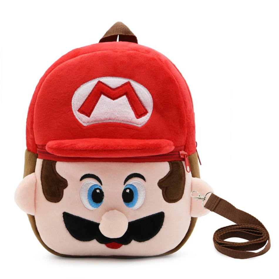Высококачественная детская школьная сумка, плюшевый Детский рюкзак с мультяшными игрушками, школьные сумки для мальчиков и девочек, подарок для детей