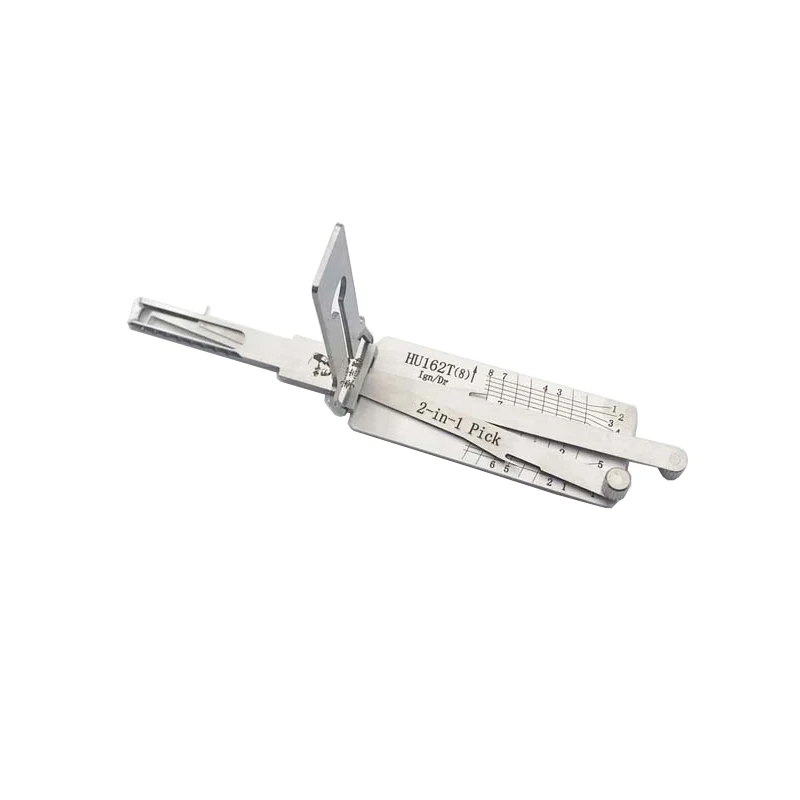 Lishi 2 In 1 HU162T-8 (VAG2015)  Lock Pick and Decoder Together Auto Pick Sets Tools Used for New VW