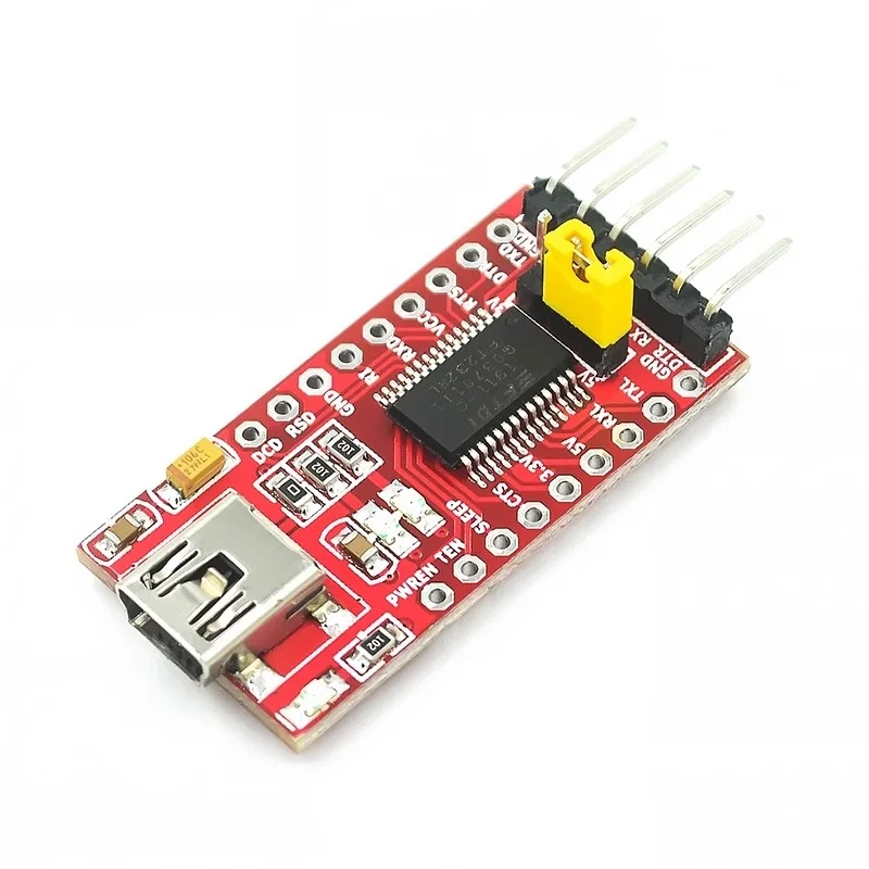 Purechip USB to TTL supports 3.3V 5V FT232RL module dedicated download cable mini interface