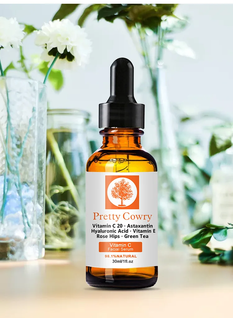 Vitamin C Liquid Serum with Hyaluronic Acid Glycerin  Whitening for Face Body Enriched Herbal Ingredients Female 100g