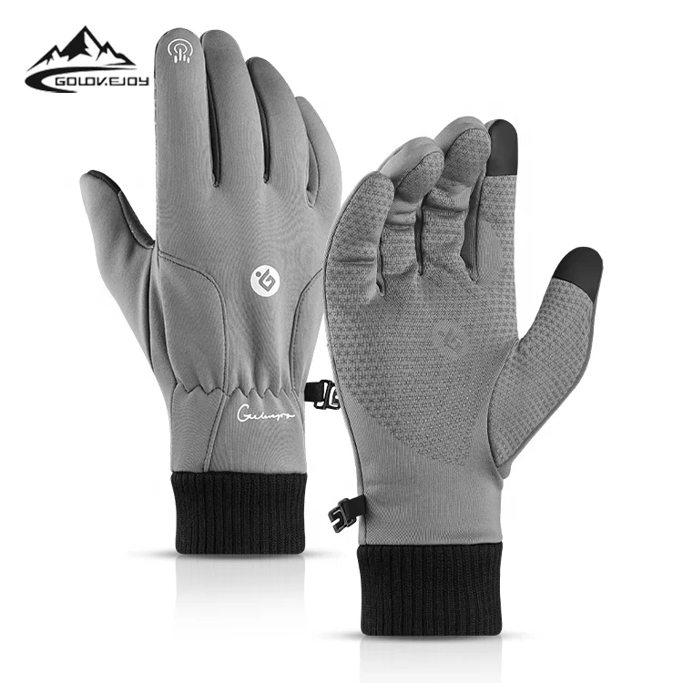 GOLOVEJOY DB41 Customize New Thicken Warm Waterproof Touch Screen Winter Outdoor Skiing Motocross Hiking Sports Safety Gloves