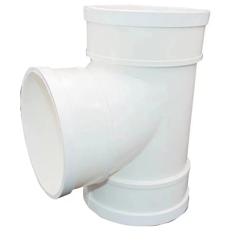 Era Pvc Dwv Fittings Astm D2665 Pvc Pipe Fittings Plastic Tee For Drainage