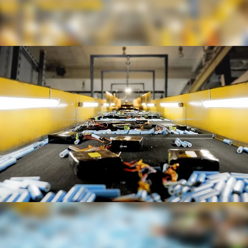 Fully-Automated Waste Lithium Battery Recycling Machine Production Line Car Battery Recycling Machine