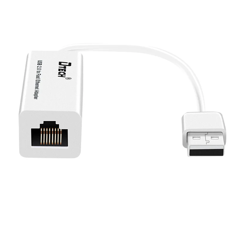 OEM USB 2.0 to RJ45 Comverter Serial Cable 22CM 100Mbps Male to Female USB to RJ45 Adapter Cable for Computer
