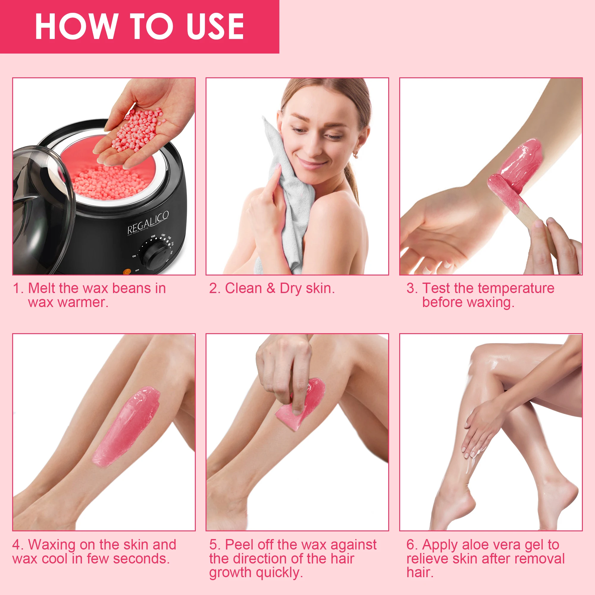 Lifestance Free sample 100g wax beans natural depilatory wax beads  wax