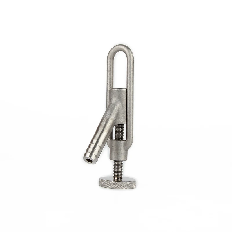 High Quality Stainless Steel  Sanitary Beer Sampling Inflatable Valve Head