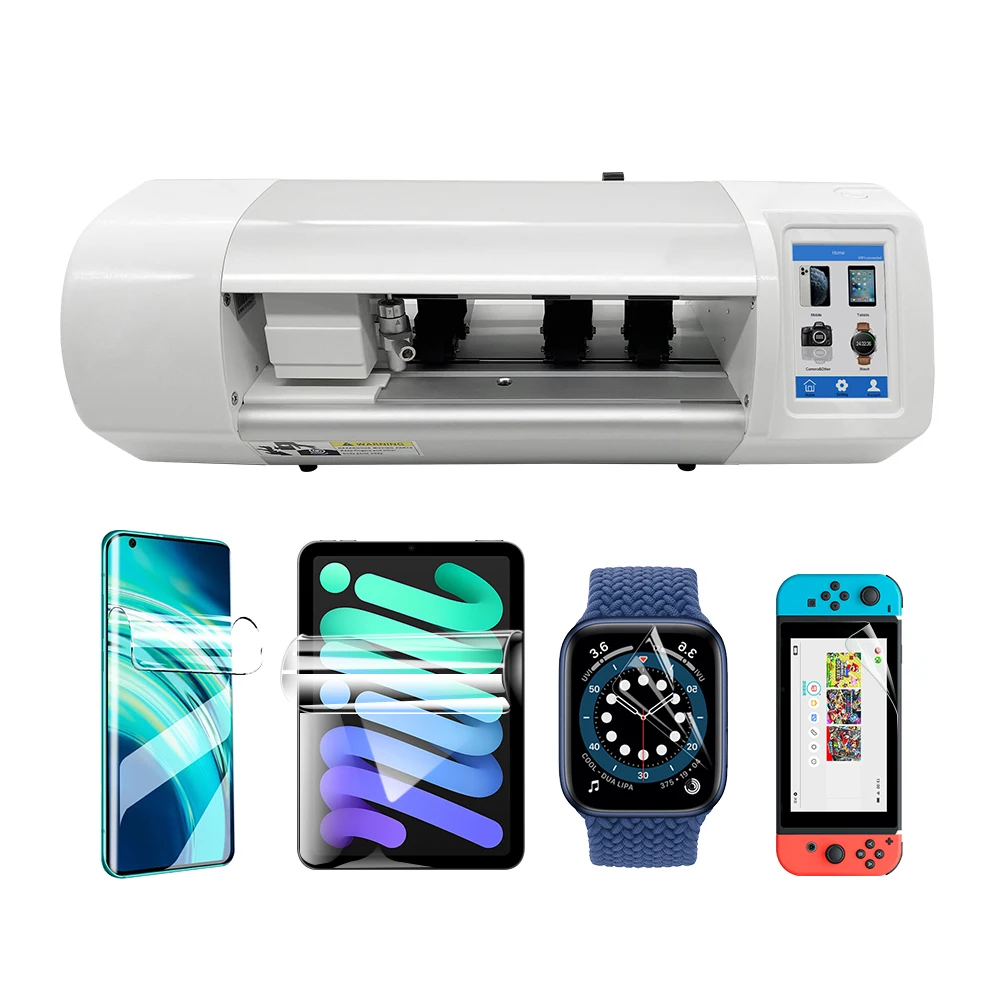 Горячая Распродажа, автоматическая интеллектуальная термополиуретановая Гидрогелевая Защитная пленочная режущая машина с Wi-Fi управлением через приложение Android для мобильных телефонов и часов
