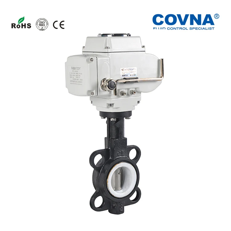 COVNA моторизованный электрический клапан 8 дюймов 110 В 220 переменного тока 150 Электрический привод Дроссельный