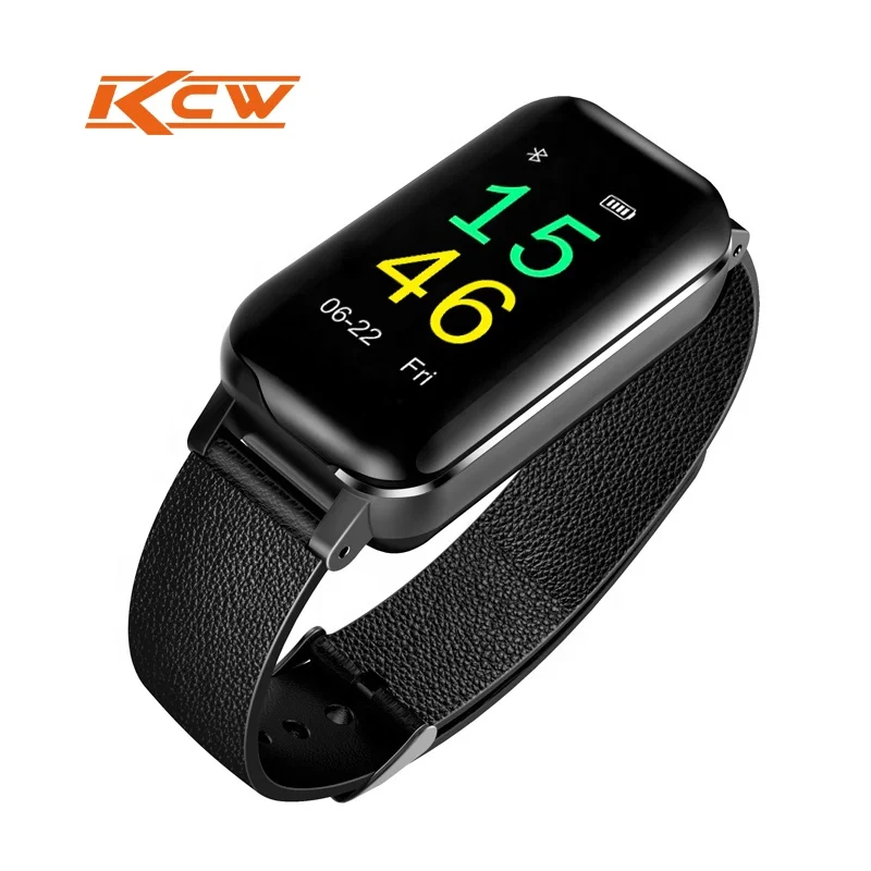 
Creatway T89 TWS smartwatch 2 in 1 with TWS earphone earbuds and silicon strap 