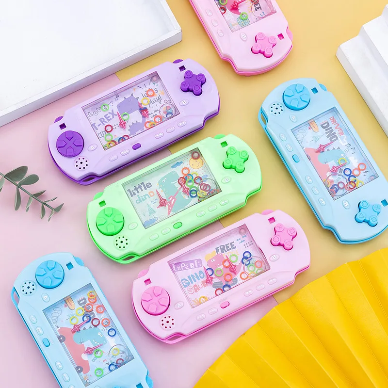 Handheld Water Games Water Toss Ring Game Aqua Pastime Toy for Kids Adult Portable Road Trip Retro Toys Fun Travel Game