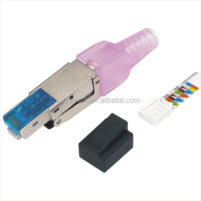  Заводской OEM Tooless Cat6A RJ45