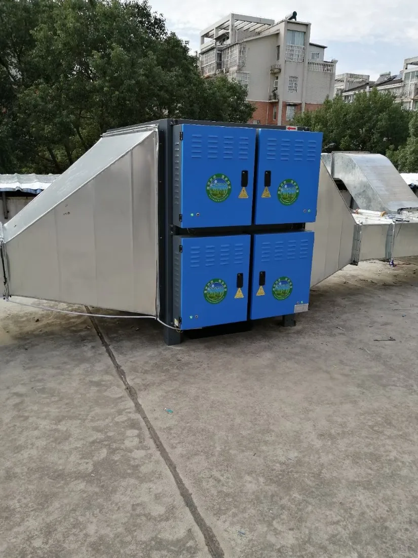 4000cfm Multi functional electrostatic precipitator spare parts  smoke eater esp filter