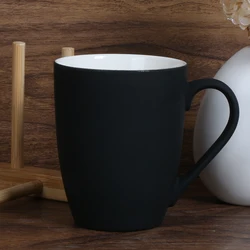 2022 hot sale high quality matte sublimation mugs customized color simple ceramic mugs