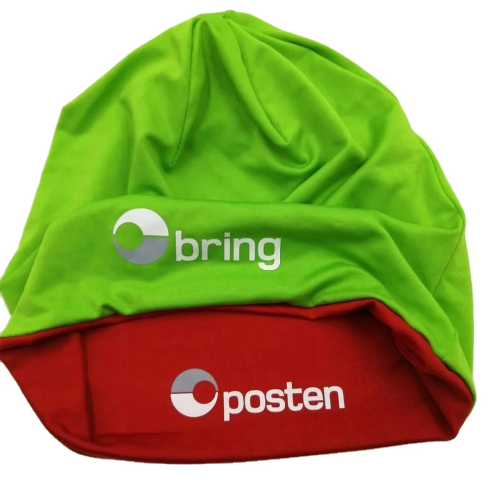 neon polyester unisex slouch beanie hat