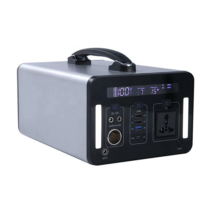 Portable Camping Fast Charging Power Bank Station Portable 1000W Solar Generator 1000 Portable 1000Wh Power Station