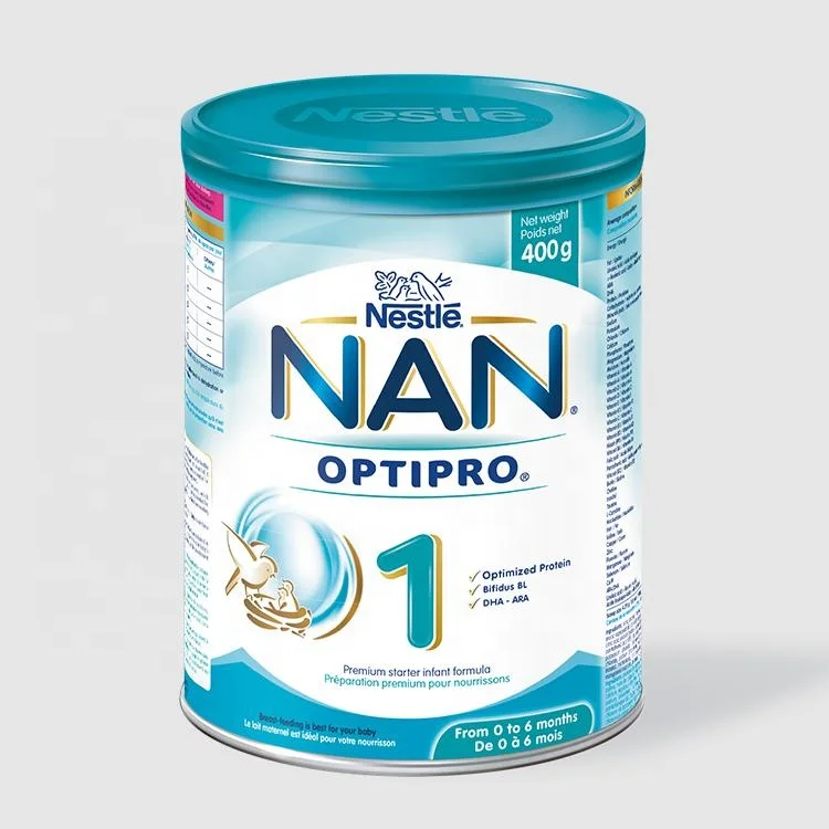 Оригинальное детское сухое молоко Nestle NAN 800 г, молочная смесь, оптовая продажа
