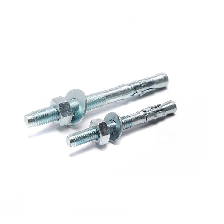 
High Quality Steel Galvanized Wedge Anchor Bolt,Through Anchor Bolt 