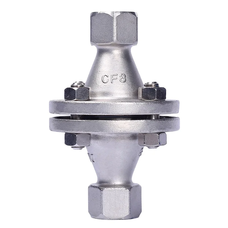 Threaded stainless steel flame arrestor