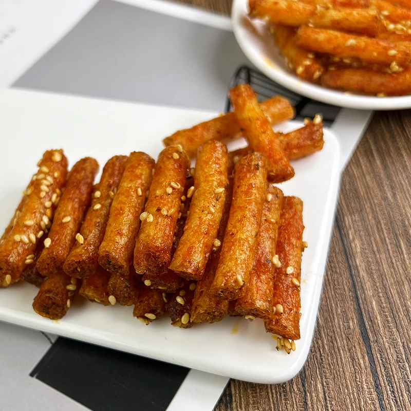 68g Hot Spicy Strip Per Bag Spicy Chewy Snacks Food Chilli Snack Bean Snacks Spicy Gluten Sticks Chinese Special Latiao