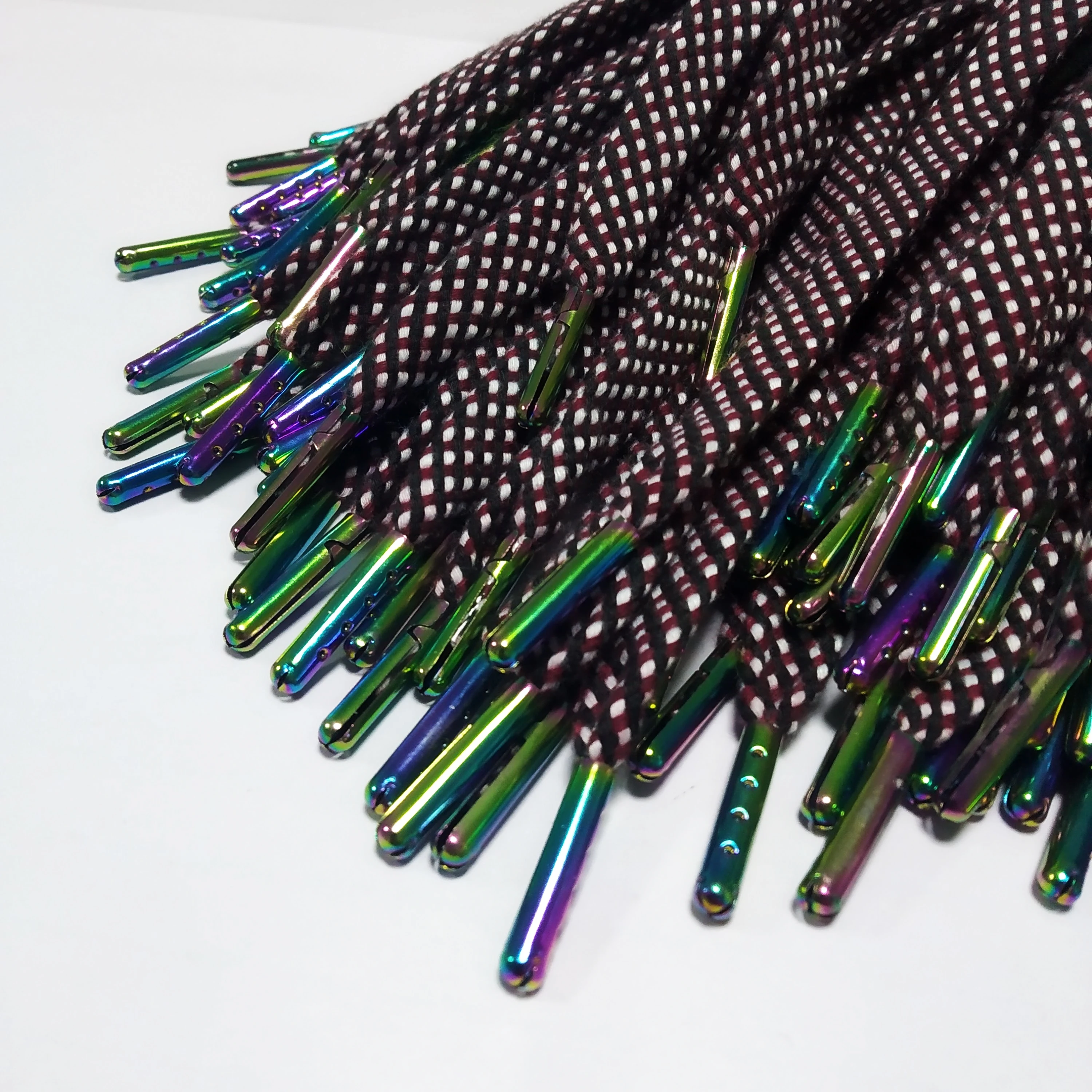 
New style hoodie string tips cord customized design high quality New fashion round rope for clothing 