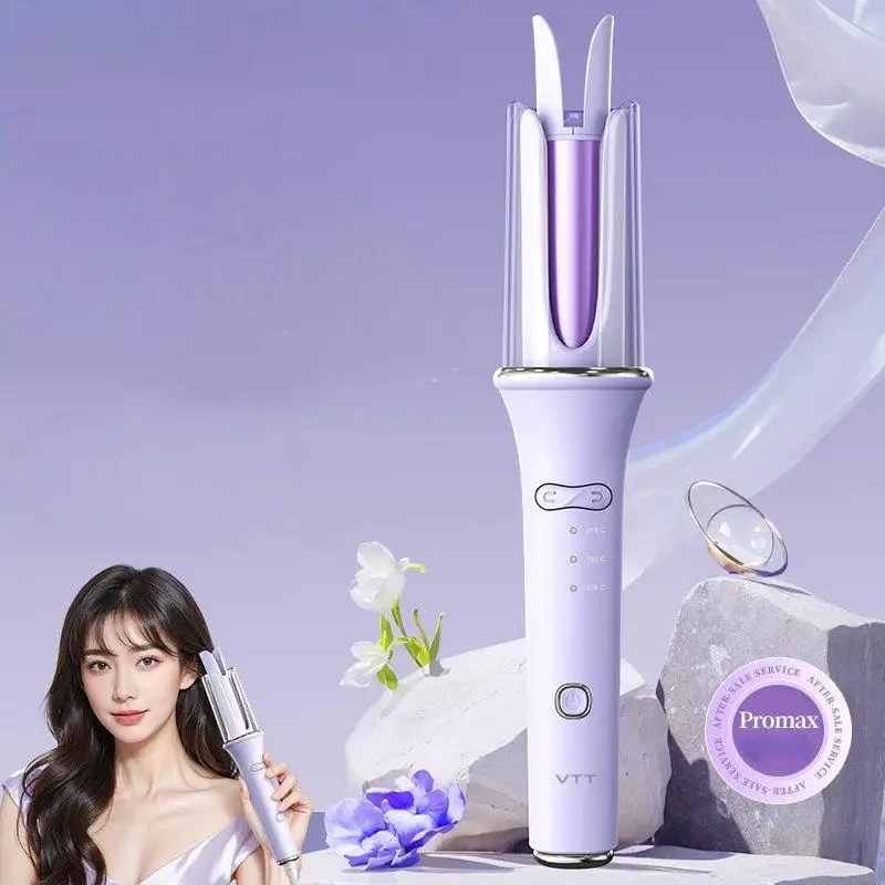 Intelligent Temperature Adjustment 10 Seconds Quick Heat Automatic Rotating Hair Curler