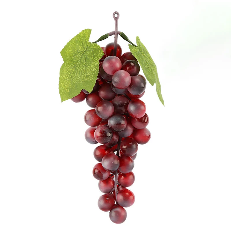 artificial simulation grapes bunches interior decoration ornaments plant fruit model props simulation plastic fake grape
