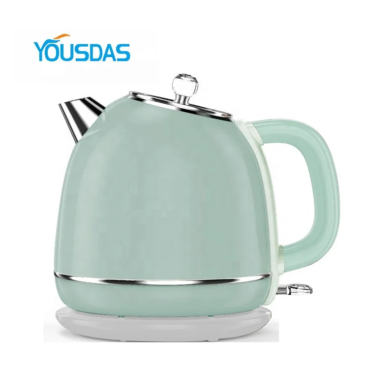 Customized logo 1.8 liter hotel home appliance kettle electric tea kettle water boiler 2022 new design double wall kettle