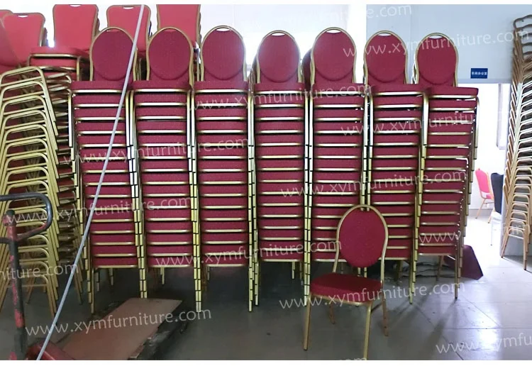 Hot Selling Latest Design Restaurant Chair Rental Metal Aluminum Chair Commercial Used
