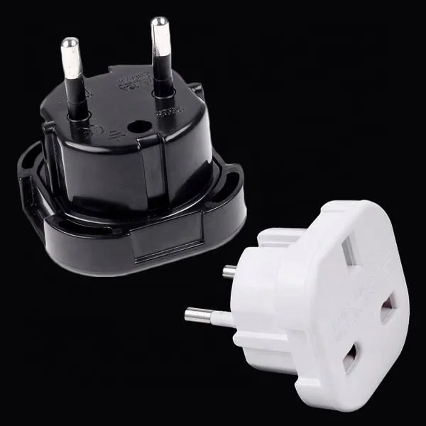 A very necessary for home life or travel abroad, UK to EU travel plug adapter, 10A/16A 240V