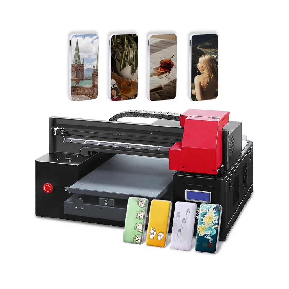 Good quality digital glass business card cylinder uv printer Inkjet Printers printing machine prices