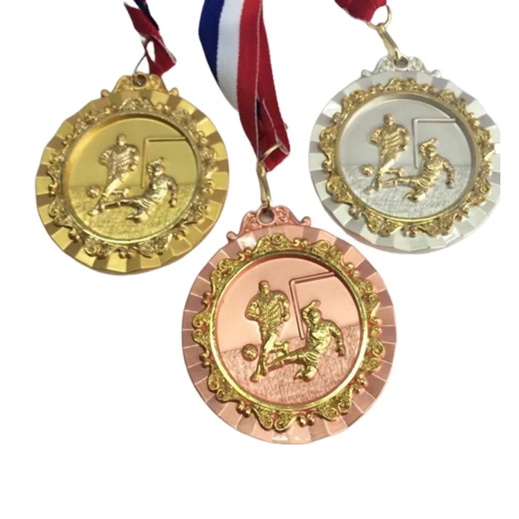Hot sale beatiful two color medals for football basketball volleyball sports medals fast delivery