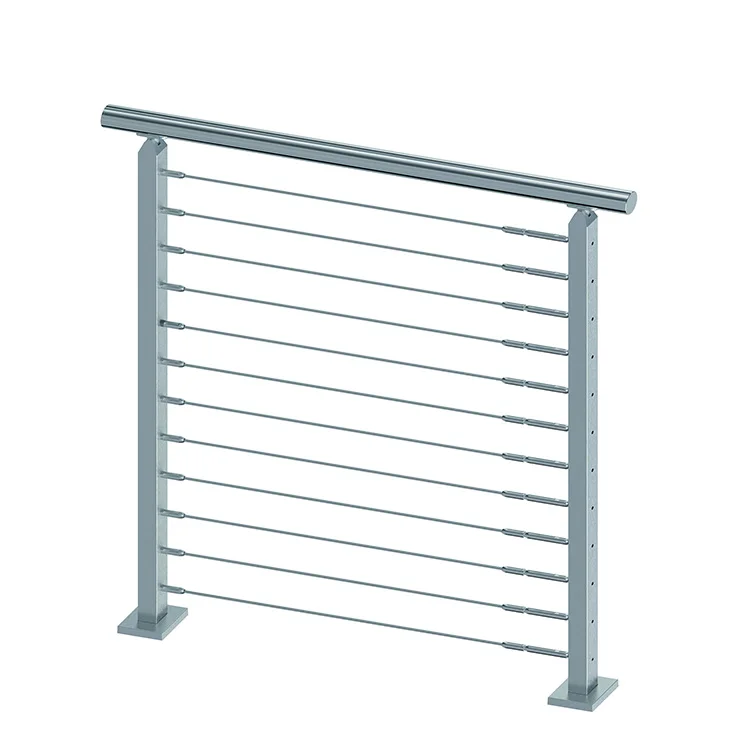 outdoor stainless steel staircase wire rope cable railing stainless steel for outdoor balcony railing designs