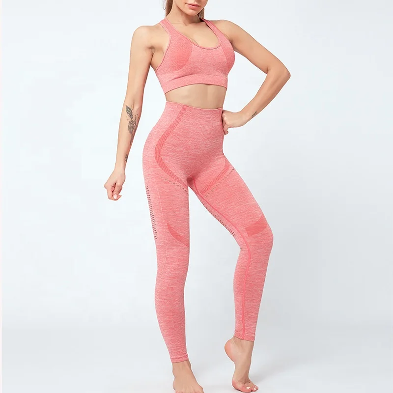 
Sportwear Ladies Women Hot Sexy in Tight Yoga Sport Active Wear Set Bra and Pant Leggings Suit 