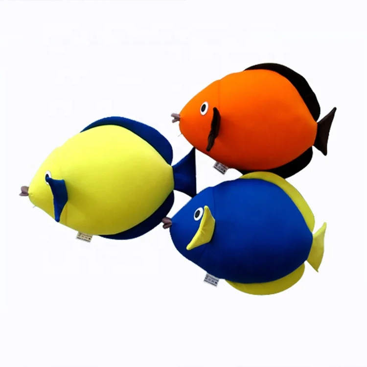 Custom Creative Simulation Goldfish Plush Toy Cute Cartoon Cat Plush Pillow Toy Gift