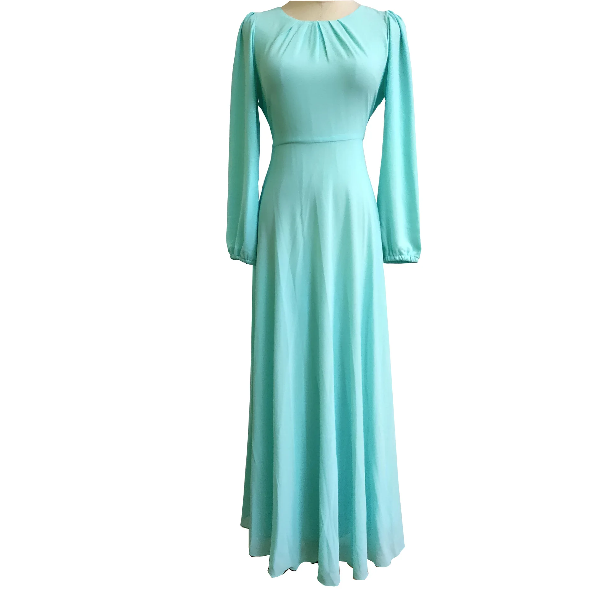 Newest Dubai Elegant Satin Clothes Eid Dresses for Muslim Girl Women Muslim Dresses Islamic Clothing Abaya
