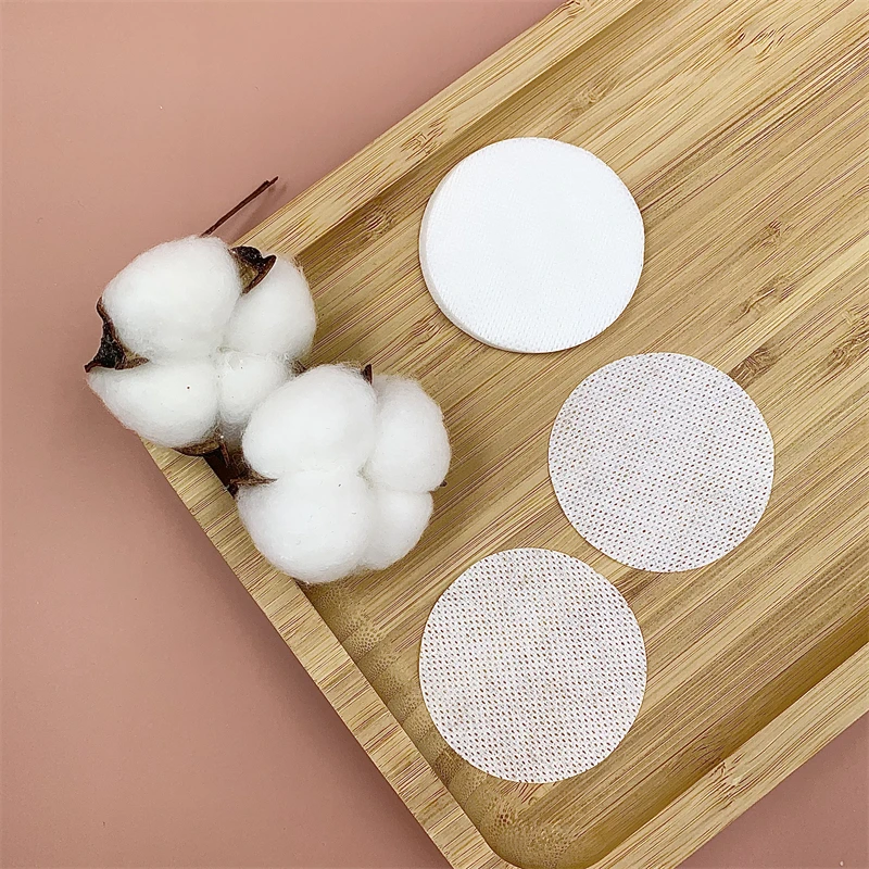 Производитель YM55 Производит Одноразовые нетканые сетчатые хлопковые подушечки для лица для макияжа