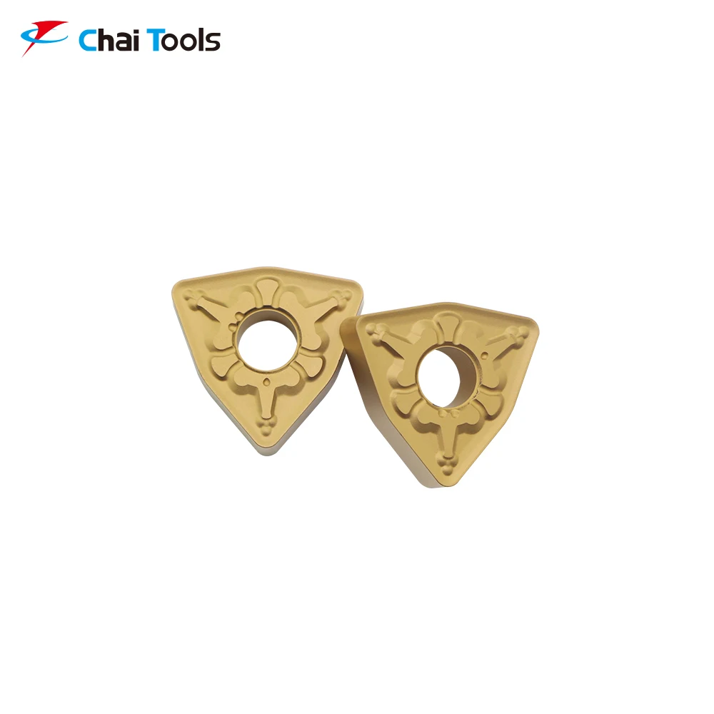 CNC turning insert WNMG080412-TM CT5225  for steel machining